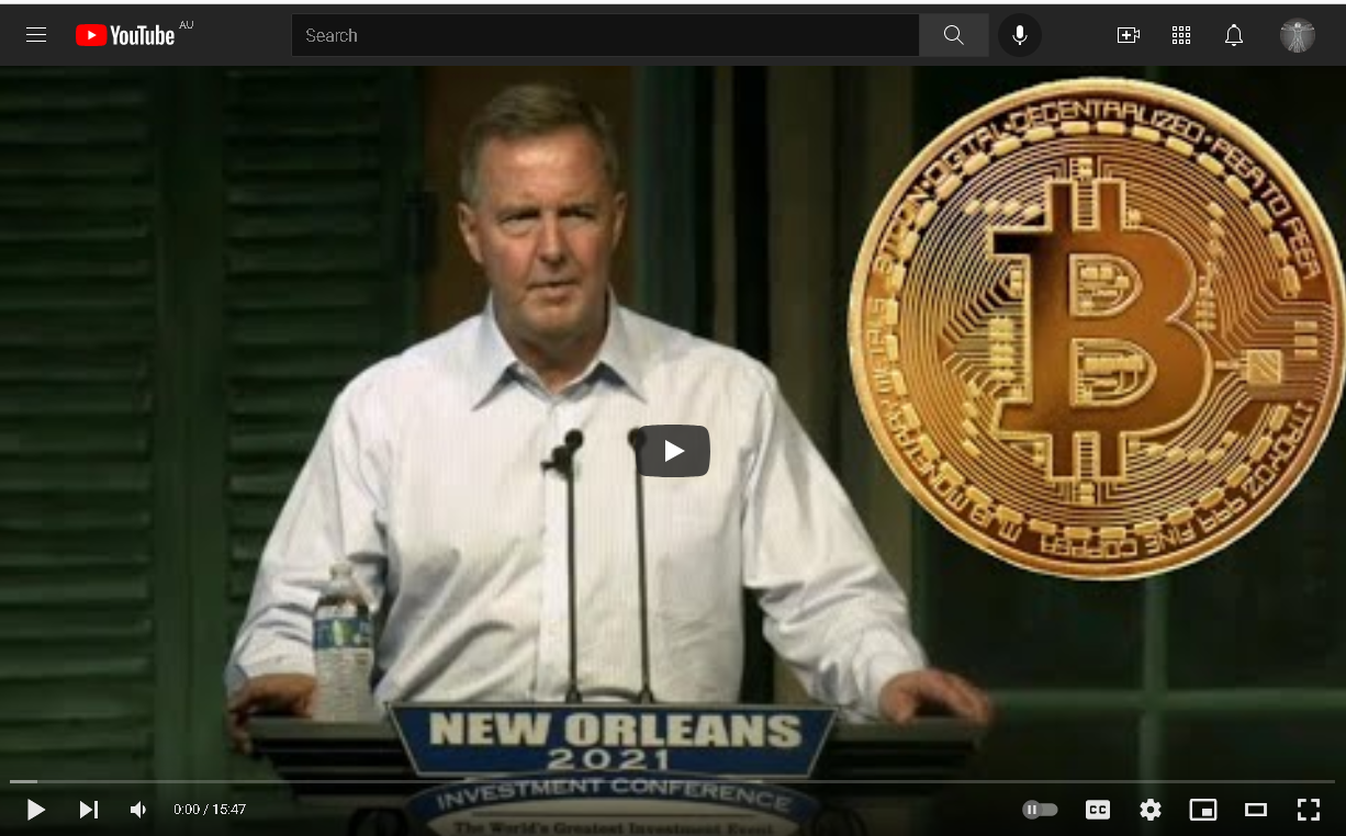 Lawrence Lepard Gives An Amazing Bitcoin & Sound Money Speech At New Orleans Conference: Oct 21 2021